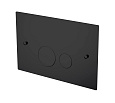 Клавиша смыва Boheme BLACK 648-B ультраплоская (для 666)  черный Клавиша смыва Boheme BLACK 648-B ультраплоская (для 666)  черный