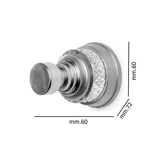 Крючок Boheme AURA Chrome 10246-CR Крючок Boheme AURA Chrome 10246-CR