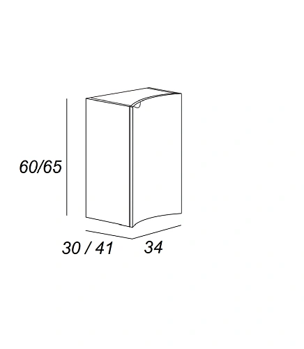 Тумба CEZARES 55173 410x340 мм Тумба CEZARES 55173 410x340 мм