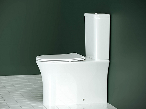 Чаша напольного унитаза Ceramica Nova STAR Rimless CN1904-B белый с сиденьем Чаша напольного унитаза Ceramica Nova STAR Rimless CN1904-B белый с сиденьем