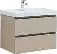 Тумба под раковину Aquanet Вега 2.0 70 бежевый 00337942 подвесная Тумба под раковину Aquanet Вега 2.0 70 бежевый 00337942 подвесная