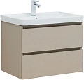 Тумба под раковину Aquanet Вега 2.0 70 бежевый 00337942 подвесная Тумба под раковину Aquanet Вега 2.0 70 бежевый 00337942 подвесная