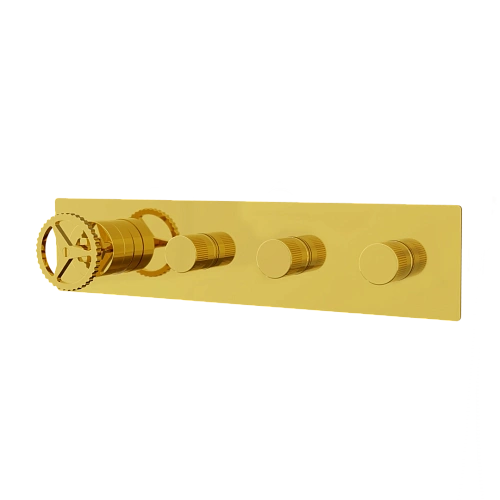 Смеситель для душа Remer Chrono CH98D3WBDO, золото глянцевое Смеситель для душа Remer Chrono CH98D3WBDO, золото глянцевое