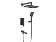 Душевая система Raglo R01.27.06 встраиваемая, черный Душевая система Raglo R01.27.06 встраиваемая, черный