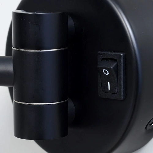 Зеркало косметическое WasserKRAFT K-1004BLACK с LED-подсветкой, 3-х кратным увеличением черный Зеркало косметическое WasserKRAFT K-1004BLACK с LED-подсветкой, 3-х кратным увеличением черный