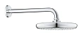 Верхний душ GROHE Tempesta 210 с душевым кронштейном 286 мм, хром (26411000) Верхний душ GROHE Tempesta 210 с душевым кронштейном 286 мм, хром (26411000)