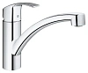 Смеситель для кухни GROHE Eurosmart new с низким изливом, хром (33281002)