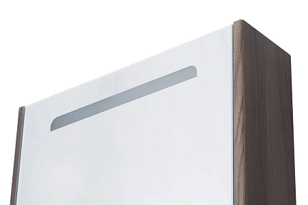 Зеркальный шкаф Aquaton Сильва 50 дуб макиато 1A215502SIW5L Зеркальный шкаф Aquaton Сильва 50 дуб макиато 1A215502SIW5L