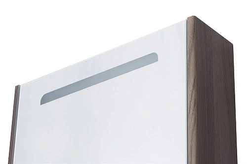 Зеркальный шкаф Aquaton Сильва 50 дуб макиато 1A215502SIW5L Зеркальный шкаф Aquaton Сильва 50 дуб макиато 1A215502SIW5L