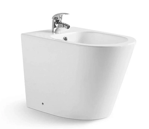 Биде напольное CeramaLux NS-3378 белый Биде напольное CeramaLux NS-3378 белый