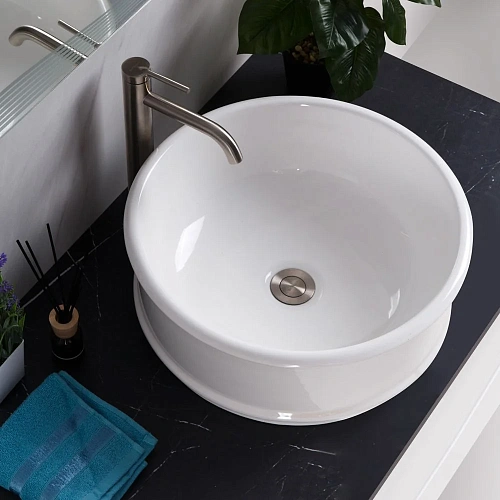 Раковина BelBagno BB1383 450x450 белый Раковина BelBagno BB1383 450x450 белый