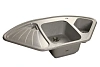 Кухонная мойка GranFest Corner C-1040 E сер серый Кухонная мойка GranFest Corner C-1040 E сер серый