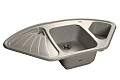 Кухонная мойка GranFest Corner C-1040 E сер серый Кухонная мойка GranFest Corner C-1040 E сер серый