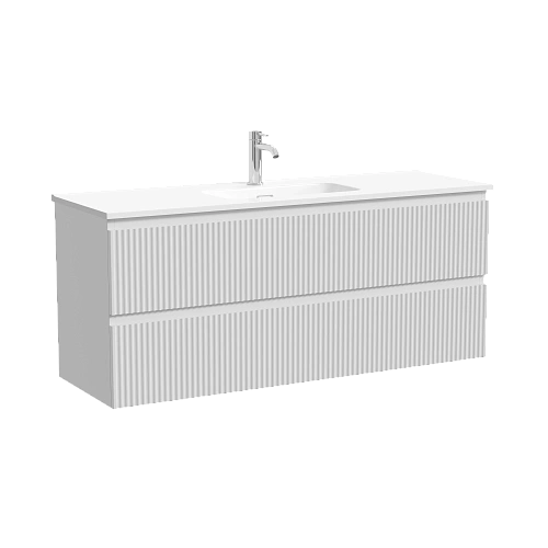 Тумба под раковину SANCOS Snob SNR120/39W R 1195х390х500 Bianco подвесная Тумба под раковину SANCOS Snob SNR120/39W R 1195х390х500 Bianco подвесная