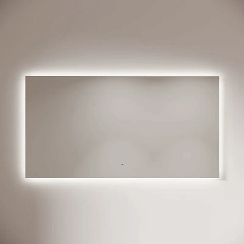 Зеркало SANCOS SQUARE 1400х800 SQ1600 LED подсветка 6000K, выключатель на взмах Зеркало SANCOS SQUARE 1400х800 SQ1600 LED подсветка 6000K, выключатель на взмах