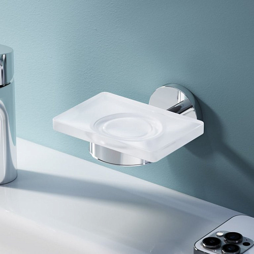 Мыльница AM.PM X-Joy A85A34200, стеклянная хром Мыльница AM.PM X-Joy A85A34200, стеклянная хром