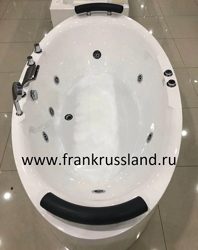 Акриловая ванна Frank F163 овальная 200x110x60см 2018114 Акриловая ванна Frank F163 овальная 200x110x60см 2018114