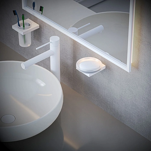 Смеситель для раковины Timo Saona 2311/16F белый матовый Смеситель для раковины Timo Saona 2311/16F белый матовый