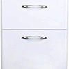 Тумба под раковину Style Line Каре 60 (2 ящ.) Люкс белая, PLUS СС-00002265 Тумба под раковину Style Line Каре 60 (2 ящ.) Люкс белая, PLUS СС-00002265