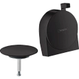 Верхняя часть слив-перелива Hansgrohe Exafill S 58117670 на ванну, с набором воды, матовый черный Верхняя часть слив-перелива Hansgrohe Exafill S 58117670 на ванну, с набором воды, матовый черный