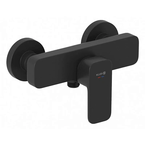 Смеситель для душа Kludi RENON 428313975 черный матовый Смеситель для душа Kludi RENON 428313975 черный матовый