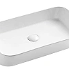 Раковина CeramaLux 2243 накладная, белый Раковина CeramaLux 2243 накладная, белый