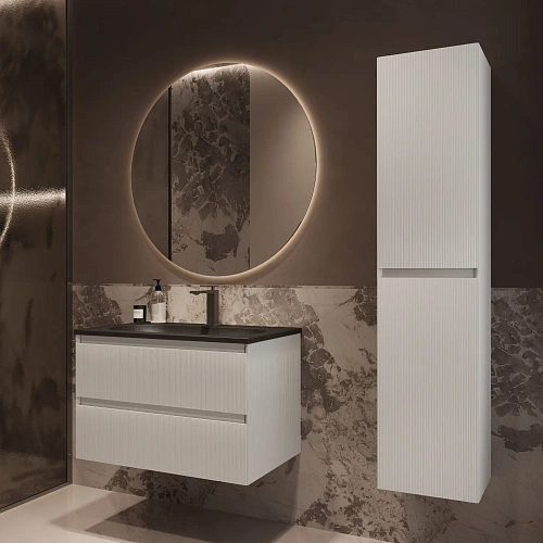 Тумба под раковину Vincea Welle 800 подвесная, белый матовый софт-тач Тумба под раковину Vincea Welle 800 подвесная, белый матовый софт-тач