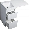 Тумба под раковину Style Line Даллас 100 люкс PLUS, белая АА00-000069 Тумба под раковину Style Line Даллас 100 люкс PLUS, белая АА00-000069