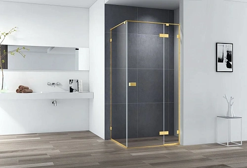 Душевой уголок CEZARES BELLAGIO-A-1-100-C-BORO 100x100см стекло прозрачное, профиль брашированное золото Душевой уголок CEZARES BELLAGIO-A-1-100-C-BORO 100x100см стекло прозрачное, профиль брашированное золото