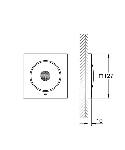 Звуковой модуль для системы GROHE F-digital deluxe (36360000) Звуковой модуль для системы GROHE F-digital deluxe (36360000)