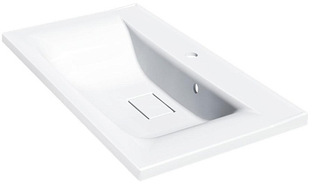 Раковина Vincea VCB-3M800W из искуственного камня, цвет белый Раковина Vincea VCB-3M800W из искуственного камня, цвет белый