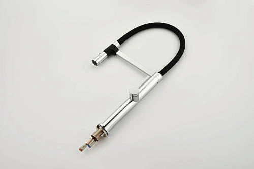 Смеситель для кухни AQUAme Cucina AQM9904CR с гибким изливом, хром Смеситель для кухни AQUAme Cucina AQM9904CR с гибким изливом, хром