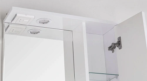 Зеркальный шкаф Style Line Панда 55/С, Фьюжн ЛС-00000077 Зеркальный шкаф Style Line Панда 55/С, Фьюжн ЛС-00000077