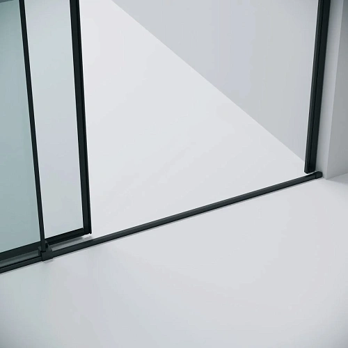 Душевая дверь GROSSMAN Galaxy 100.K33.01.130.21.00 (130x195) черный матовый, стекло прозрачное Душевая дверь GROSSMAN Galaxy 100.K33.01.130.21.00 (130x195) черный матовый, стекло прозрачное