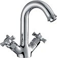 Смеситель для раковины Kaiser Cross 41011 Смеситель для раковины Kaiser Cross 41011