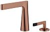 Смеситель для раковины Boheme Duo 161-CB COPPER BRUSHED
