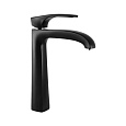 Смеситель для раковины Paini Lady 89YO211LLLSSR с донным клапаном высокий, черный Смеситель для раковины Paini Lady 89YO211LLLSSR с донным клапаном высокий, черный