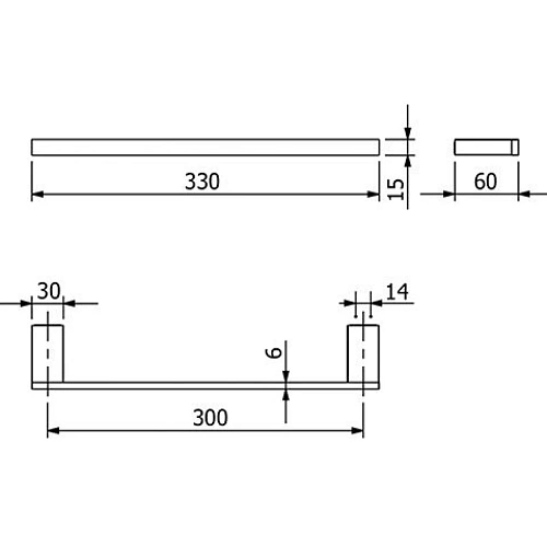 Полотенцедержатель Kludi VELA C 3196253 белый матовый Полотенцедержатель Kludi VELA C 3196253 белый матовый