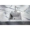 Кухонная мойка Milacio Murcia 51 Cuarzo (MC.77023), серый металлик Кухонная мойка Milacio Murcia 51 Cuarzo (MC.77023), серый металлик