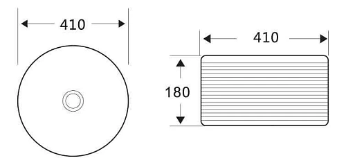 Раковина BelBagno BB1420 410x410 белый Раковина BelBagno BB1420 410x410 белый