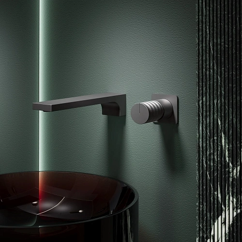 Смеситель для раковины Vincea Domus VBFW-5DM01GM встраиваемый, вороненая сталь Смеситель для раковины Vincea Domus VBFW-5DM01GM встраиваемый, вороненая сталь