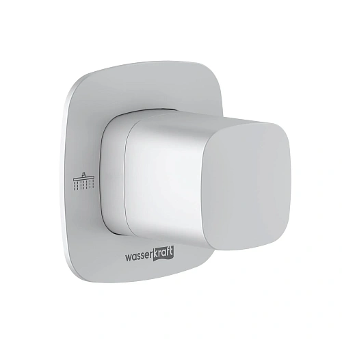 Переключатель потоков WasserKRAFT A266 на 2 выхода белый Переключатель потоков WasserKRAFT A266 на 2 выхода белый
