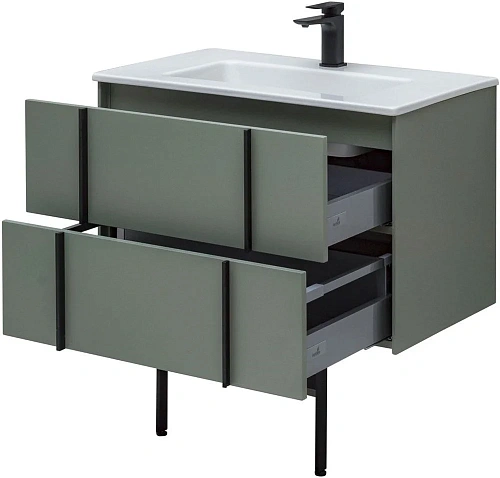 Тумба под раковину Allen Brau Reality 1.32005.CGM 80 cement grey matt Тумба под раковину Allen Brau Reality 1.32005.CGM 80 cement grey matt