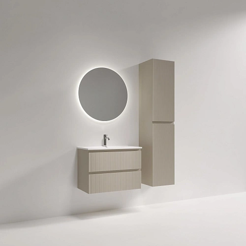 Тумба под раковину SANCOS Snob SNR70/39CE R 690х390х500 Beige Soft подвесная Тумба под раковину SANCOS Snob SNR70/39CE R 690х390х500 Beige Soft подвесная