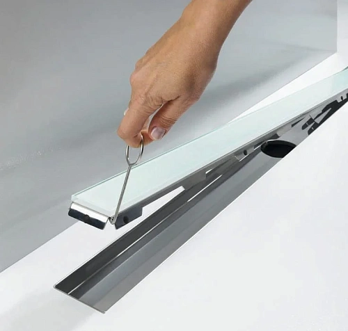 Душевой лоток Ceramalux CL6138-70 щелевой, нержавеющая сталь, сатин 700 мм 2, сатин Душевой лоток Ceramalux CL6138-70 щелевой, нержавеющая сталь, сатин 700 мм 2, сатин