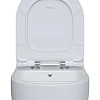 Унитаз подвесной BERGES EGO XL Rimless 54 см сиденье дюропласт, микролифт, быстросъемное 082138 Унитаз подвесной BERGES EGO XL Rimless 54 см сиденье дюропласт, микролифт, быстросъемное 082138