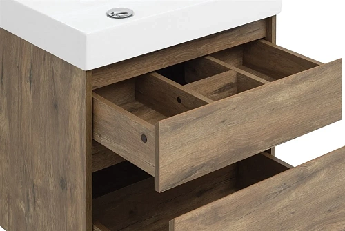 Комплект мебели Aquanet Nova Lite 60 дуб рустикальный (2 ящика) 00254216 Комплект мебели Aquanet Nova Lite 60 дуб рустикальный (2 ящика) 00254216