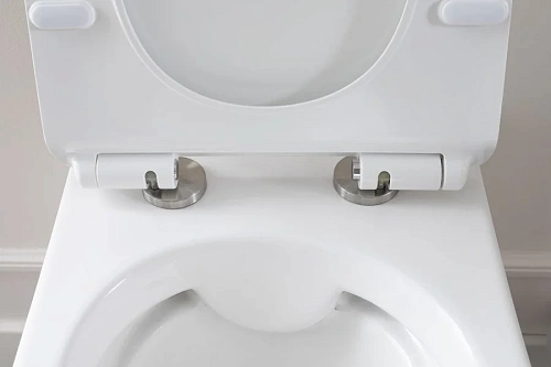 Унитаз подвесной Aquanet Rimless Roll-W CL-12249D с сиденьем Унитаз подвесной Aquanet Rimless Roll-W CL-12249D с сиденьем