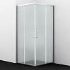 Душевой уголок WasserKRAFT Main 41S03M Matt glass хром Душевой уголок WasserKRAFT Main 41S03M Matt glass хром