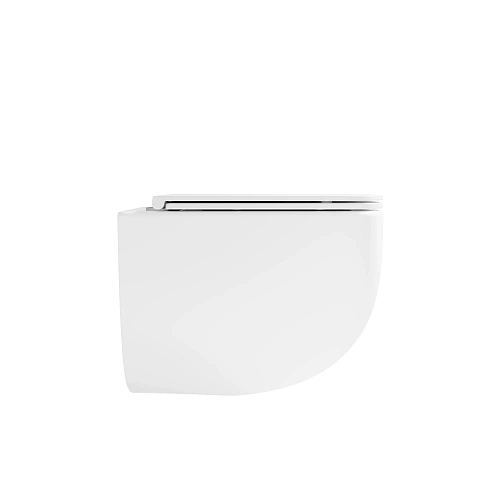 Унитаз подвесной Vincea Era VT1-58TFS Торнадо белый, ультратонкое микролифт сиденье Унитаз подвесной Vincea Era VT1-58TFS Торнадо белый, ультратонкое микролифт сиденье